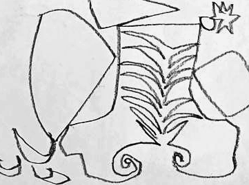 Графический эскиз / Drawing study 383