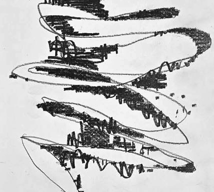Графический эскиз / Drawing study 430