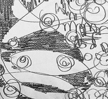 Графический эскиз / Drawing study 437