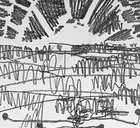 Графический эскиз / Drawing study 438