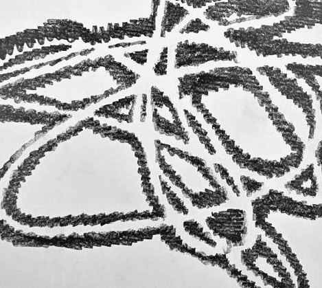 Графический эскиз / Drawing study 491