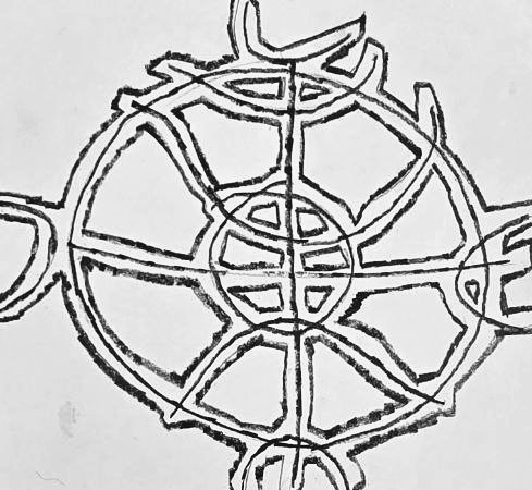 Графический эскиз / Drawing study 527