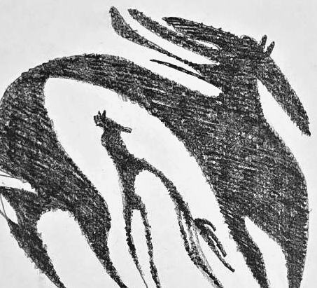 Графический эскиз / Drawing study 542