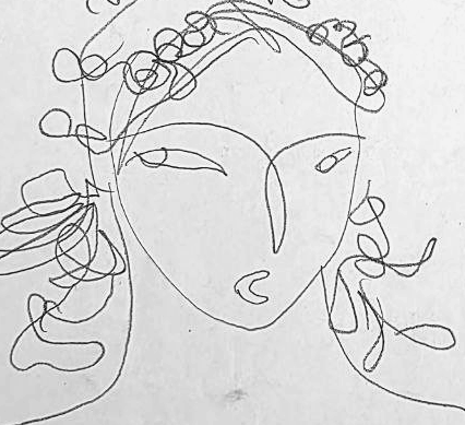 Графический эскиз / Drawing study 618