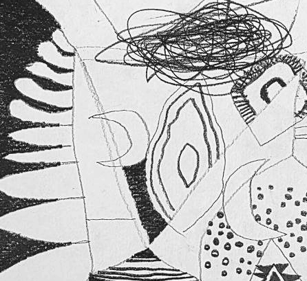 Графический эскиз / Drawing study 636