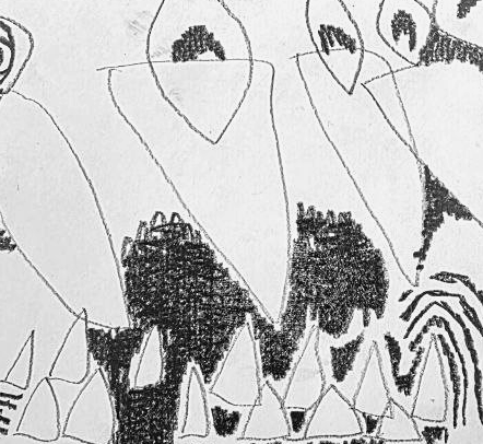 Графический эскиз / Drawing study 637