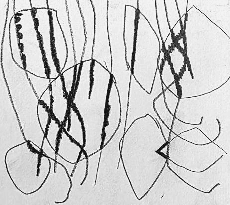 Графический эскиз / Drawing study 644