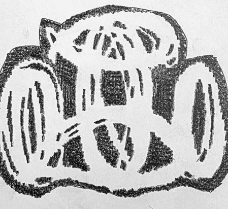Графический эскиз / Drawing study 646