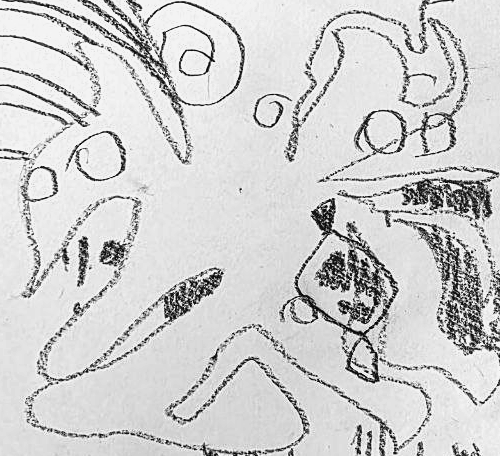 Графический эскиз / Drawing study 667