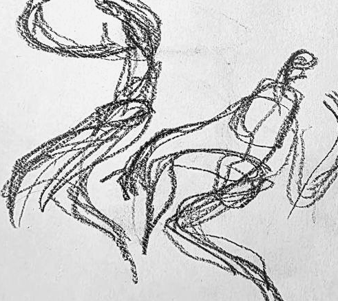 Графический эскиз / Drawing study 677