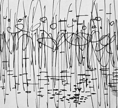 Графический эскиз / Drawing study 718