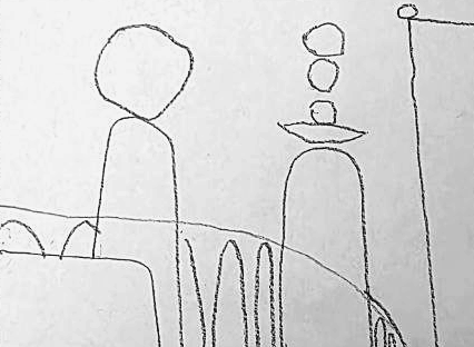 Графический эскиз / Drawing study 728