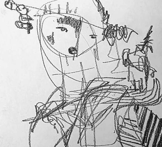 Графический эскиз / Drawing study 730