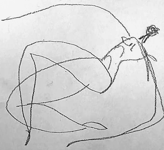 Графический эскиз / Drawing study 733