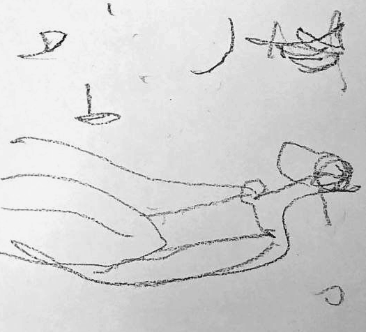 Графический эскиз / Drawing study 734