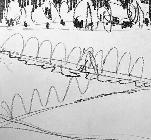Графический эскиз / Drawing study 735