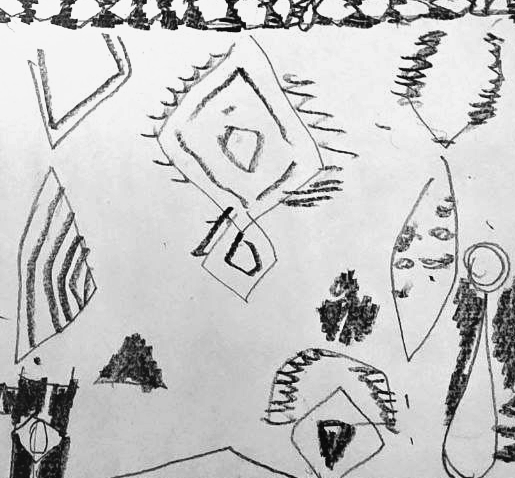 Графический эскиз / Drawing study 739