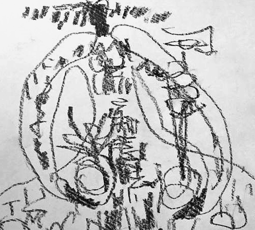 Графический эскиз / Drawing study 763