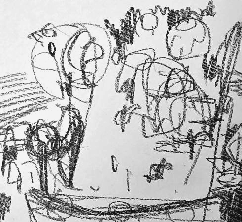 Графический эскиз / Drawing study 768
