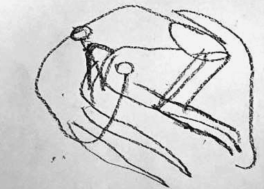 Графический эскиз / Drawing study 771