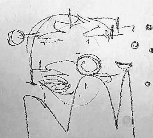 Графический эскиз / Drawing study 798