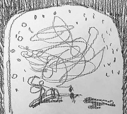 Графический эскиз / Drawing study 799