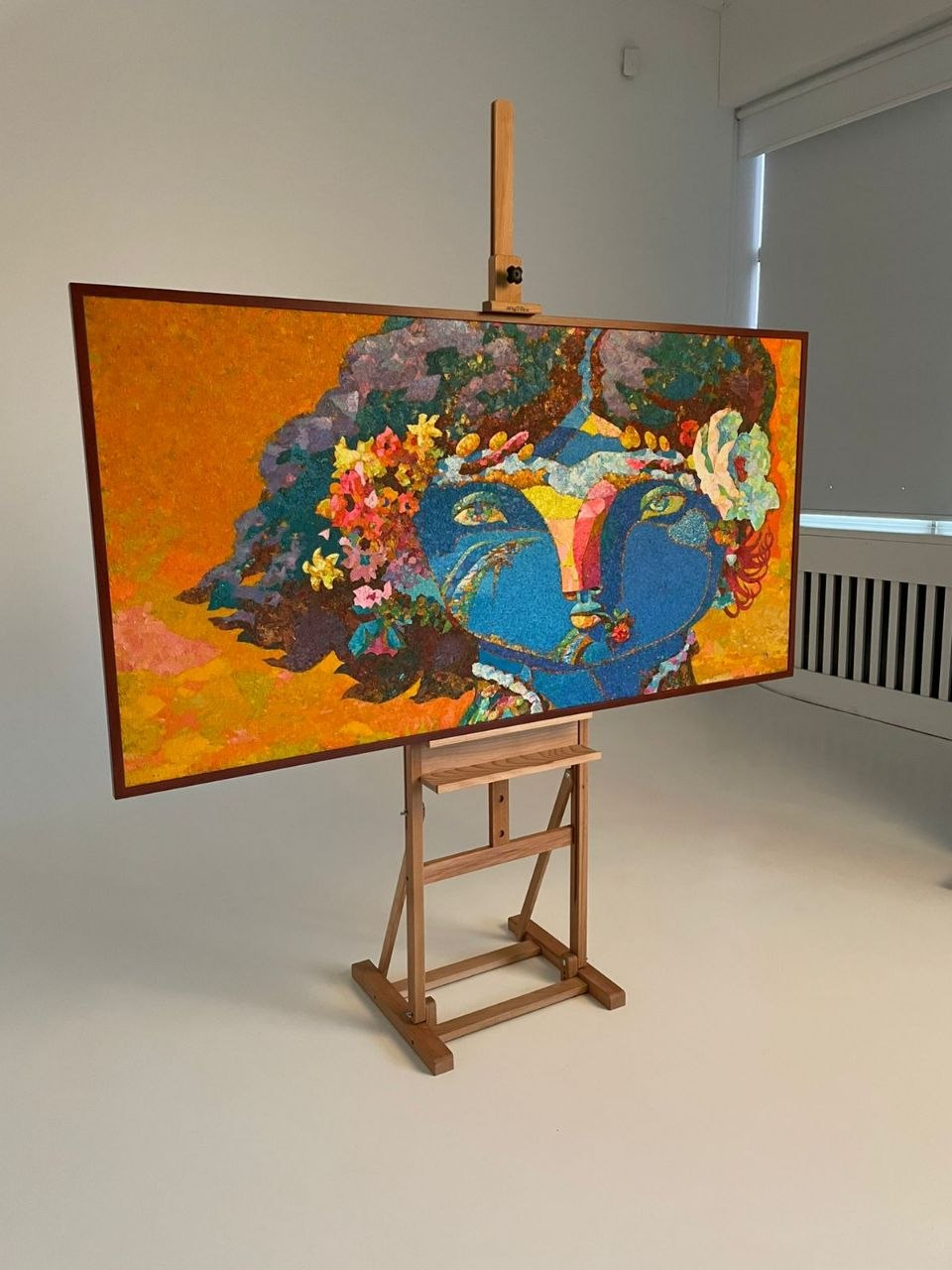 Живопись в студии / Painting in the studio